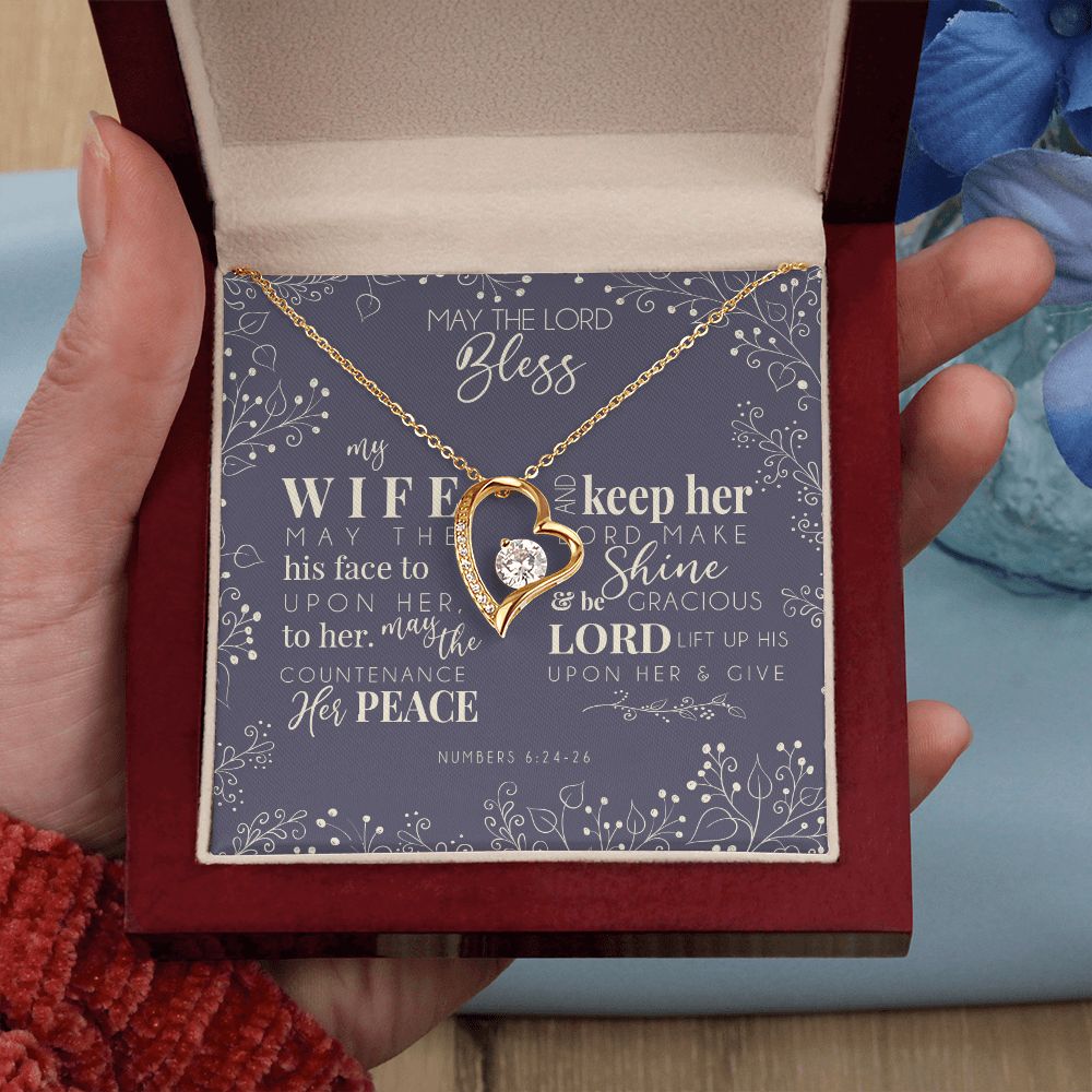 Forever Love Necklace - For My Blesses Wife