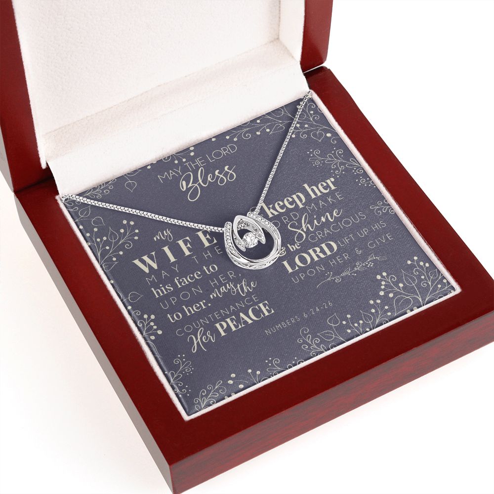 Pendant Necklace - For My Blessed Wife