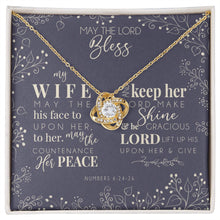 Love Knot Necklace - For My Blessed Wife