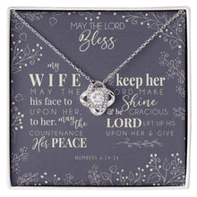 Love Knot Necklace - For My Blessed Wife