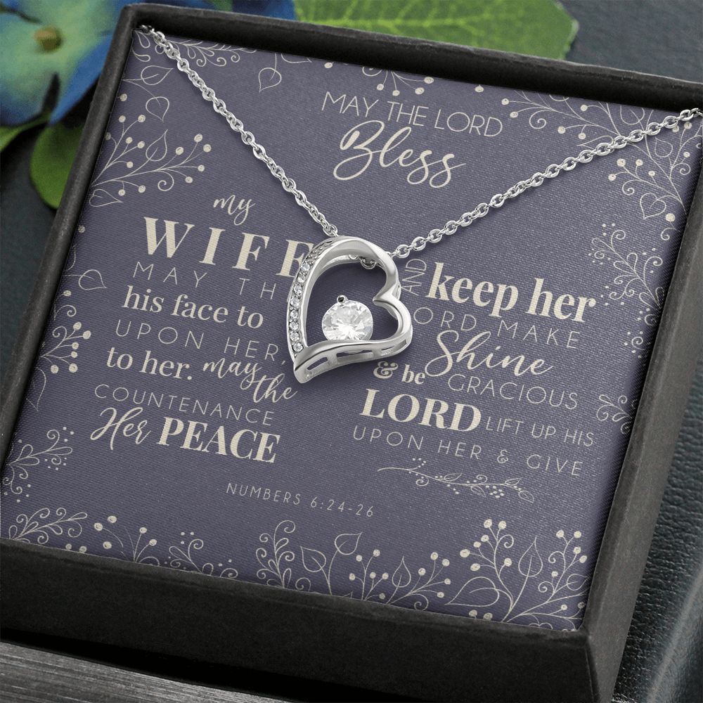 Forever Love Necklace - For My Blesses Wife