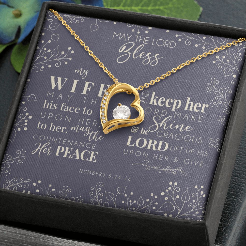 Forever Love Necklace - For My Blesses Wife