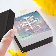 Way Maker Cross Necklace - For Sister