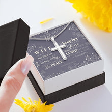 Cross Necklace - For My Blessed Wife