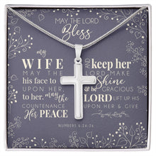 Cross Necklace - For My Blessed Wife
