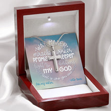 Way Maker Cross Necklace - For Sister