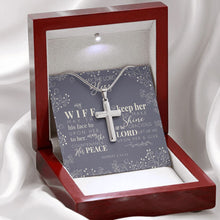 Cross Necklace - For My Blessed Wife