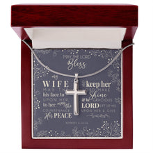 Cross Necklace - For My Blessed Wife