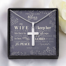 Cross Necklace - For My Blessed Wife